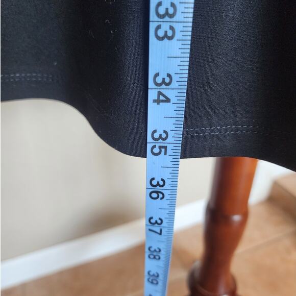 Lulus Black Cutout Skater Dress SZ Large Sexy - Picture 11 of 11